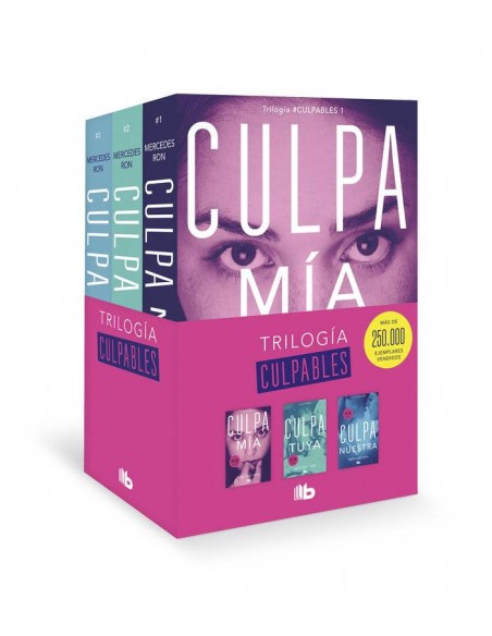 TRILOGIA CULPABLES PACK CON CULPA MIA Ediciones B - 1