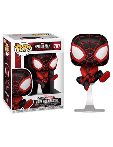 Figura Funko POP! Marvel Spider-Man. Miles Morales Bodega Cat Suit