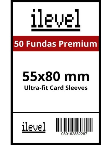 Fundas para cartas 55x80 mm Premium
