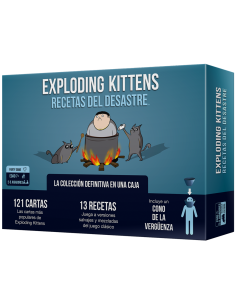 Juego Exploding Kittens Recetas del Desastre Asmodee - 1