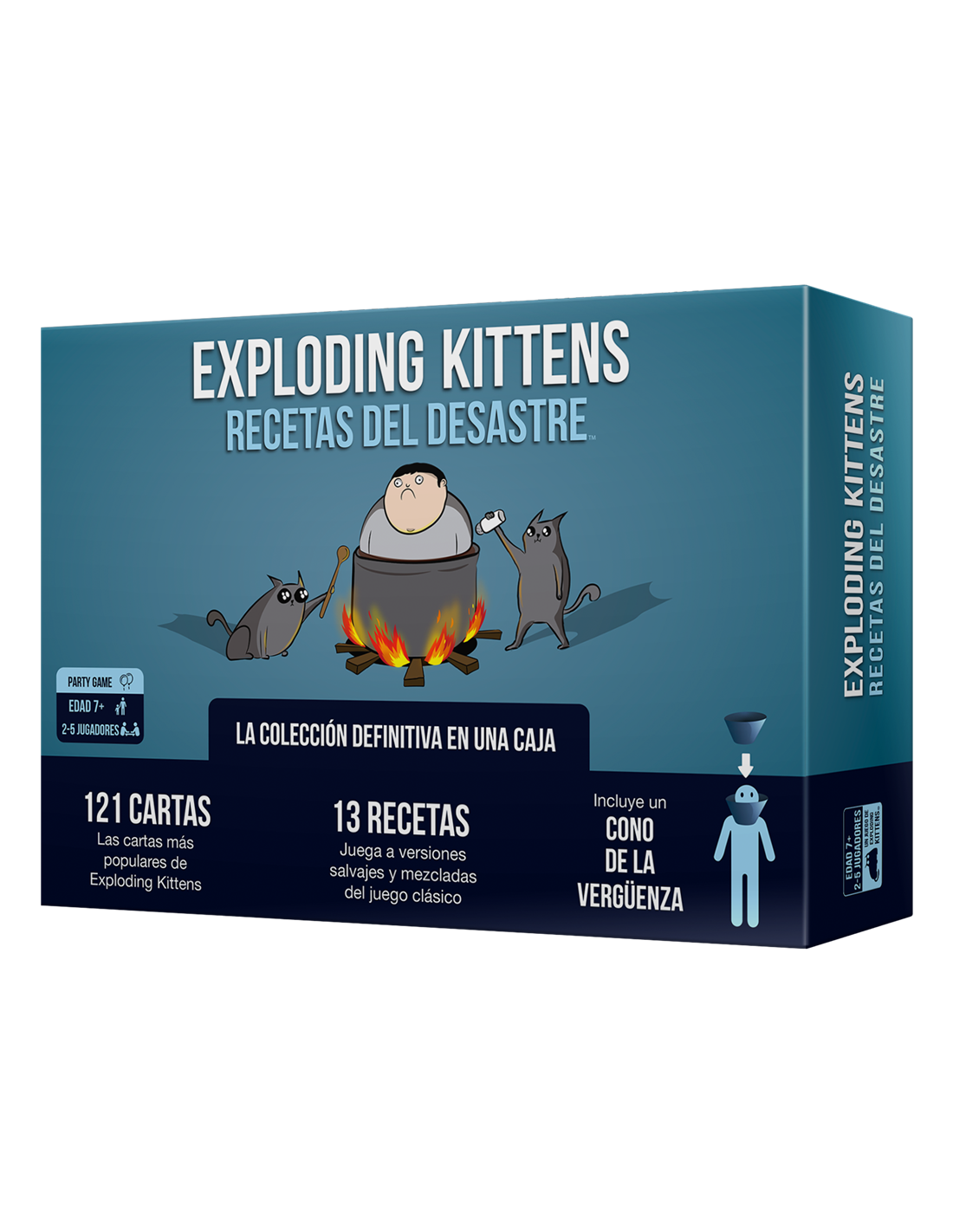 Juego Exploding Kittens Recetas del Desastre
