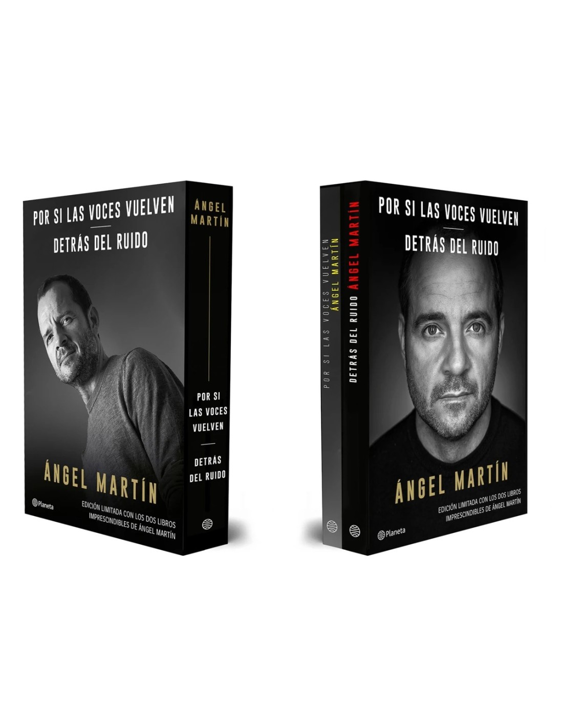 Estuche Ángel Martín (Por si las voces vuelven + Detrás del ruido)